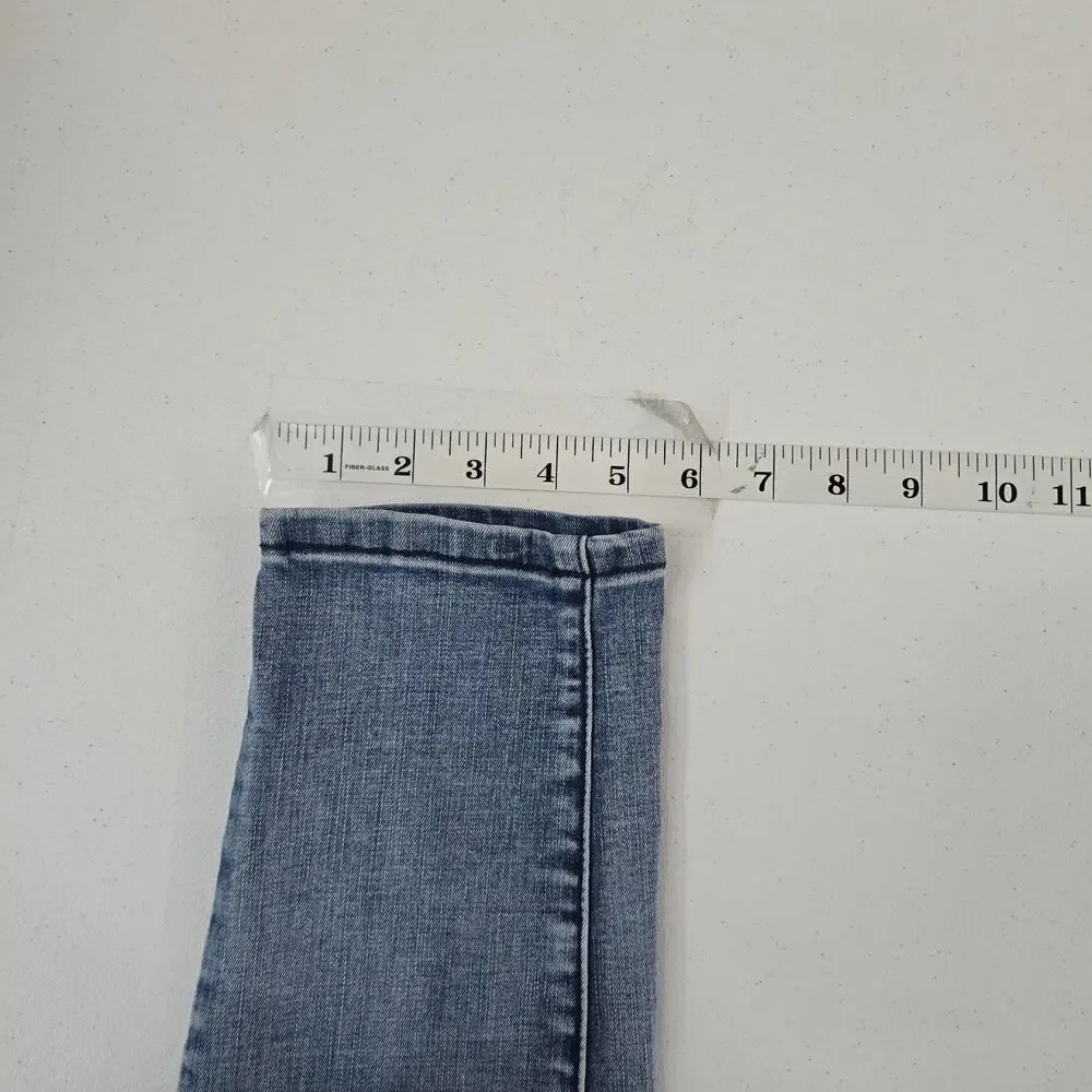 Kancan Chanel High Rise Ankle Skinny‎ Jeans w11 29 blue denim womens light 6105